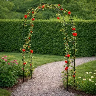 Arche de jardin 140 x 36 x 240 cm