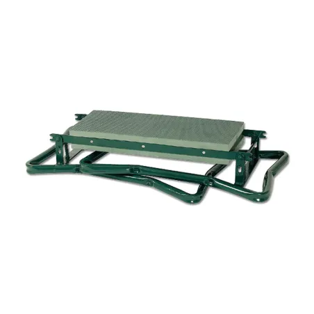Repose genoux Banc pour jardinier pliable en métal