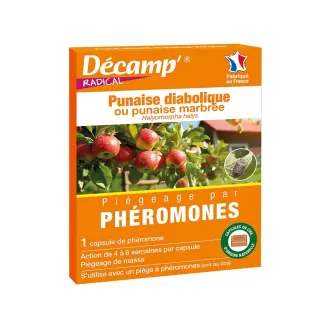 Phéromones anti-punaises diaboliques - 2 capsules - Efficacité 4 à 6 semaines