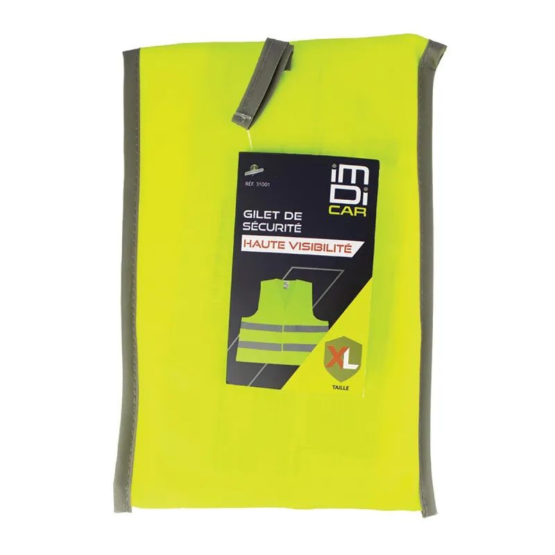 Gilet de sécurité haute visibilité - Classe 2 - Taille XL