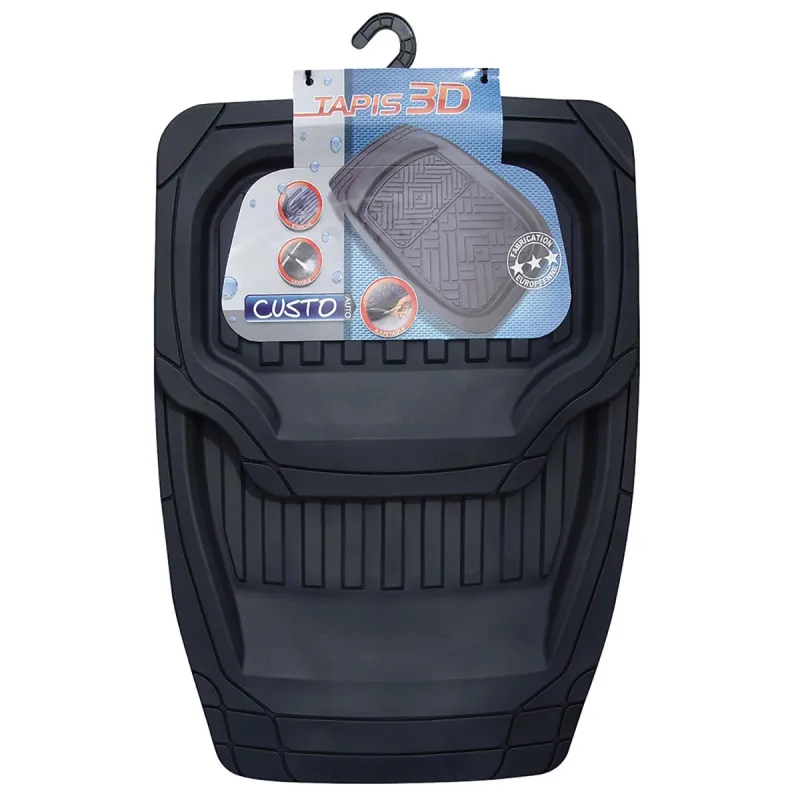 Lot de 4 Tapis de Sol Baquet Canion en PVC Découpable