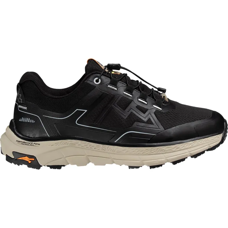 Baskets de marche Caracas - Homme Noir - SAFETY JOGGER