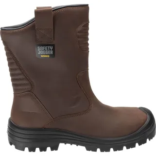 Bottes de sécurité Mayon S3S - Homme - Marron