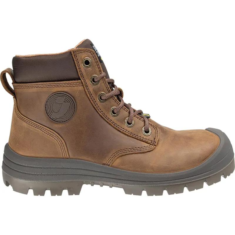 Chaussures de sécurité Dakar EW pour homme - Marron - SAFETY JOGGER