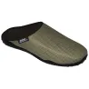 Chaussons mules résille Data pour homme - Kaki