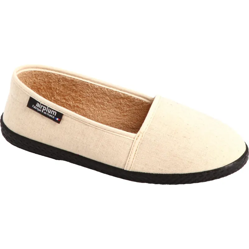 Baskets Femme Basquaises Galet Crème - AIRPLUM