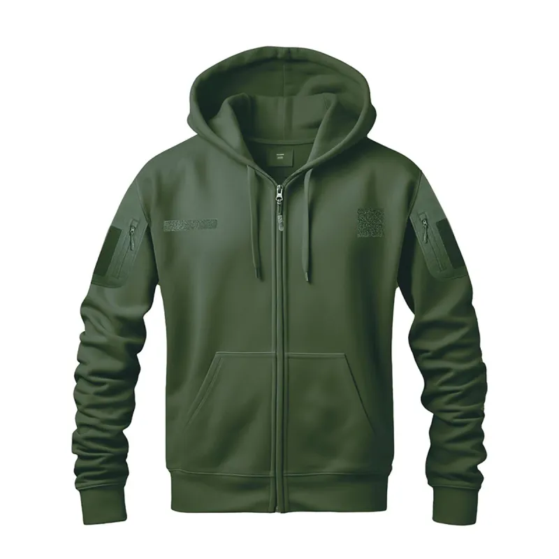 Sweat Militaire Spider Homme - Vert - DCA France