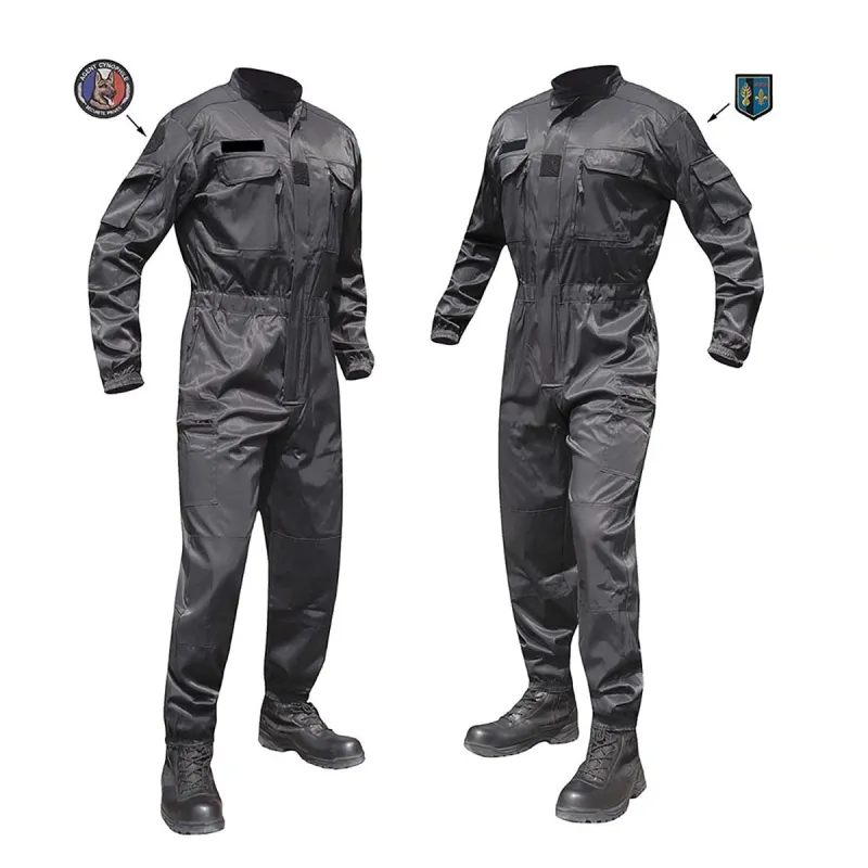 Combinaison Platinium Noire Homme - Déperlante Manches Longues