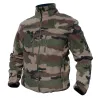 Blouson Polaire Homme Camo - Col Montant & Manches Longues