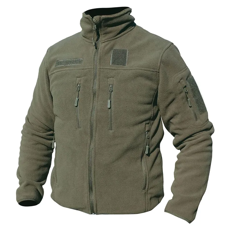 Blouson polaire homme vert - DCA France
