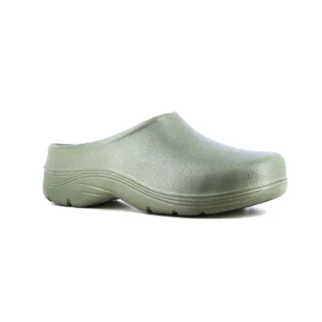 Sabots en plastique vert pour homme - Confort et légèreté