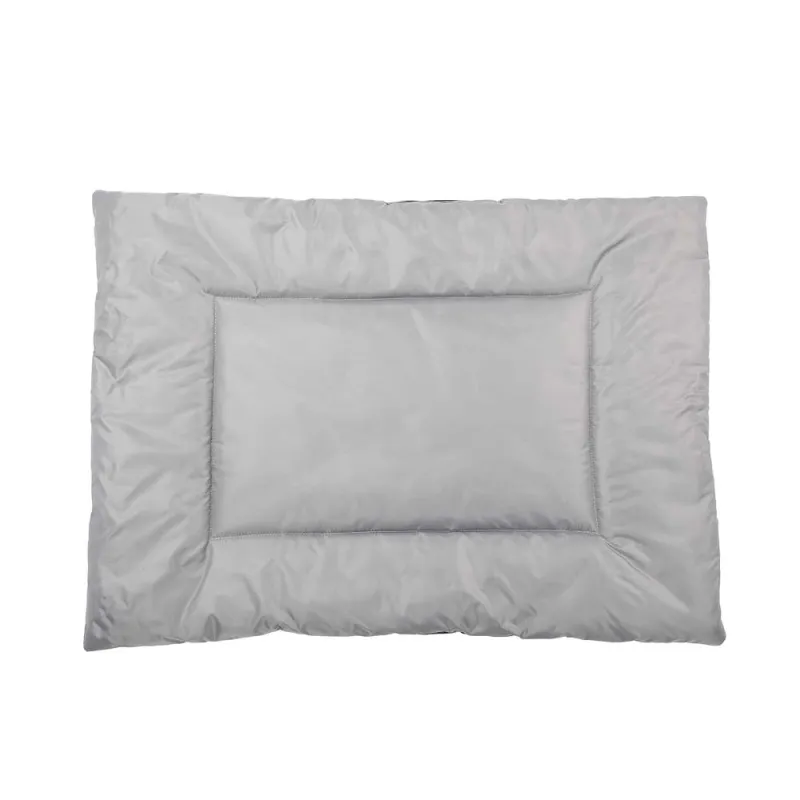 Matelas antidérapant gris 300D 90x65 cm pour chien | Confort