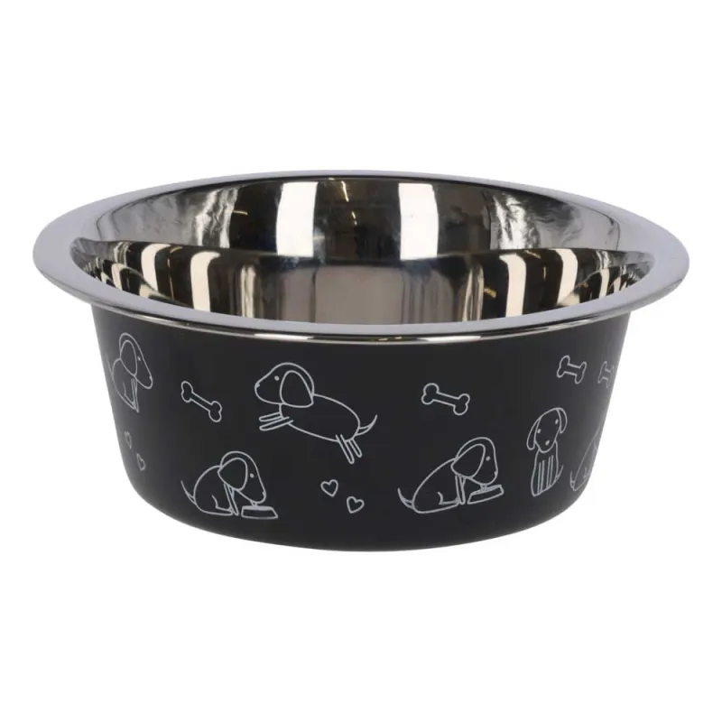 Gamelle inox chien longues oreilles – 4000 ml robuste et lavable