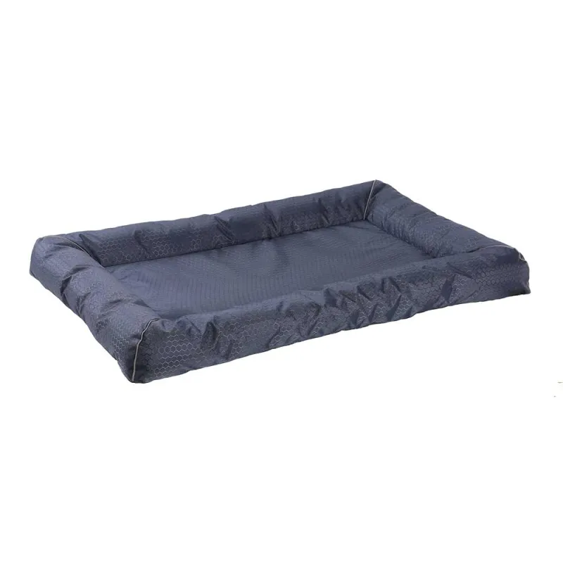 Coussin Matelas Imperméable Bleu 91x60x20cm Antidérapant