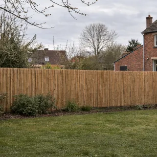 Canisse bambou fendu - Largeur 3 m sur hauteur 1,5 m occultation naturelle