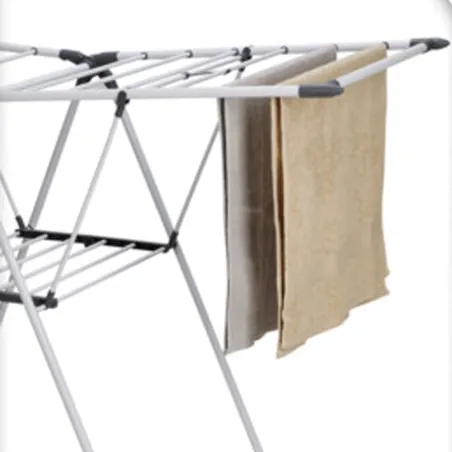 Étendoir à linge métal pliable 16 m | Robuste et pratique