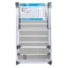 Étendoir à linge métal pliable 16 m | Robuste et pratique