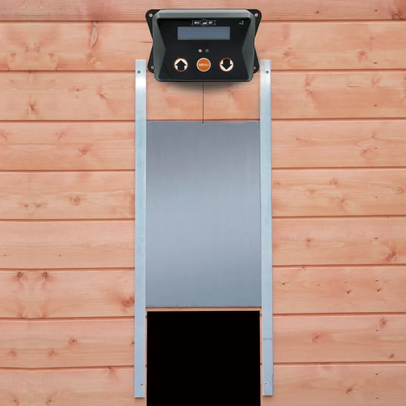 Kit porte automatique poulailler breed safe V2 + trappe poule