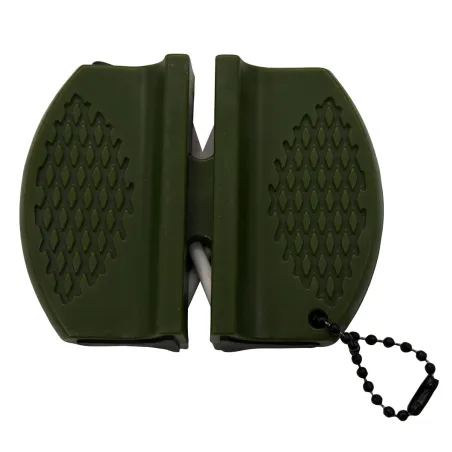 Aiguiseur de poche 2 parties carbure tungstène céramique blanche