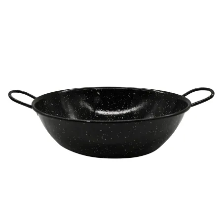 Poêle profonde émaillés poignées acier laminé Ø30cm