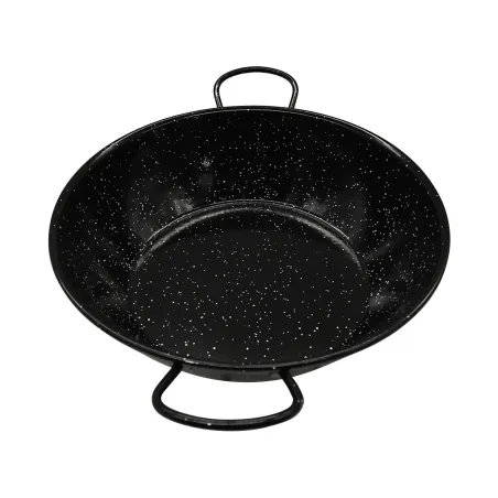 Poêle profonde émaillés poignées acier laminé Ø30cm