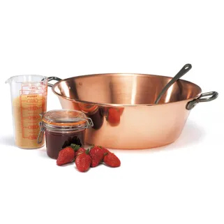 Bassine à Confiture Ø26 cm Cuivre