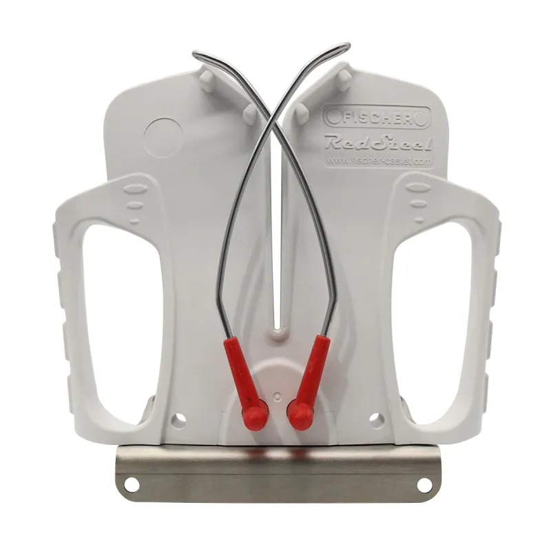 Aiguiseur manuel 4 tiges broches croisées Redsteel Polish 22x18