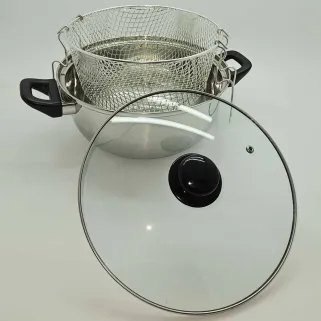 Friteuse en acier inoxydable