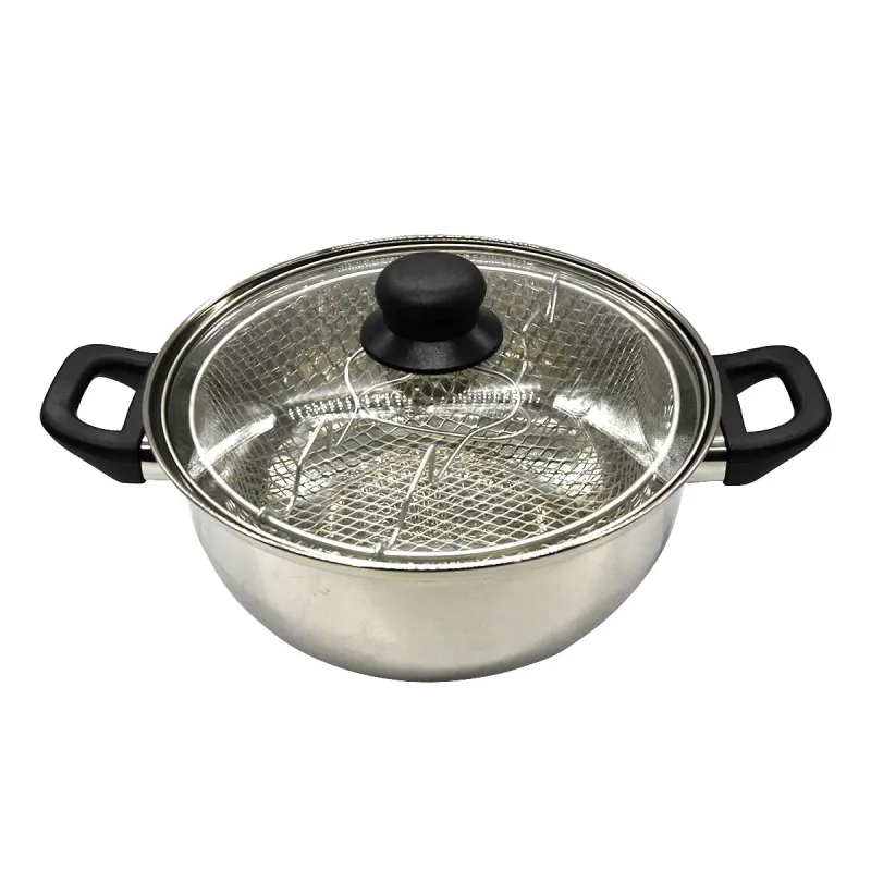 Friteuse en acier inoxydable