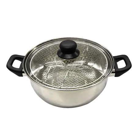 Friteuse en acier inoxydable