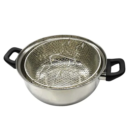Friteuse en acier inoxydable