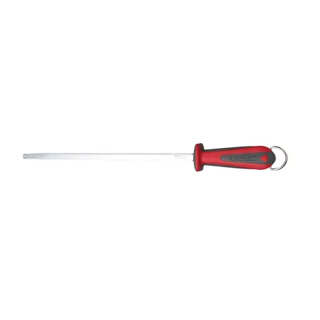Fusil à aiguiser 30 cm manche bi-matière forme ronde 