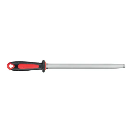 Fusil à aiguiser 30 cm manche bi-matière forme ronde 
