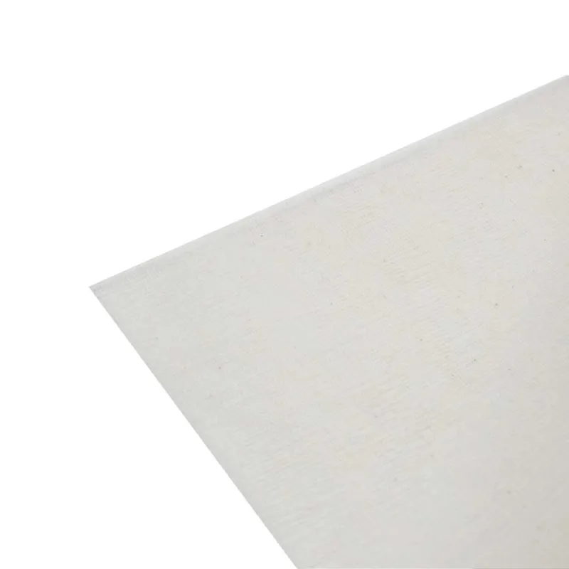 Détail du tissu en coton du sac à jambon