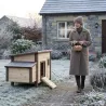 Poulailler chauffant et isolé avec thermostat 3 à 4 poules