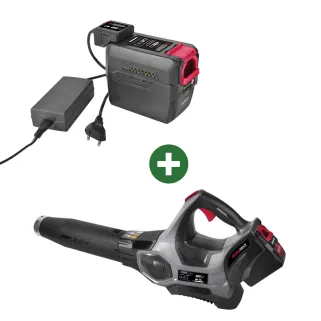 Souffleur 40V Voltkore® avec Batterie 4,0 Ah et Chargeur 1,8 A