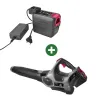 Souffleur 40V Voltkore® avec Batterie 4,0 Ah et Chargeur 1,8 A