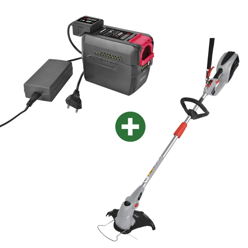 Coupe-bordure 40V Voltkore® - Batterie 4,0 Ah + Chargeur inclus