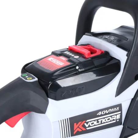 Tronçonneuse Voltkore® 40V avec Batterie 4,0 Ah et Chargeur - Guide 355 mm