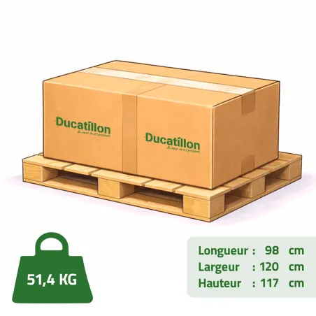 Poulailler sur pieds en plastique recyclé 8 à 15 poules