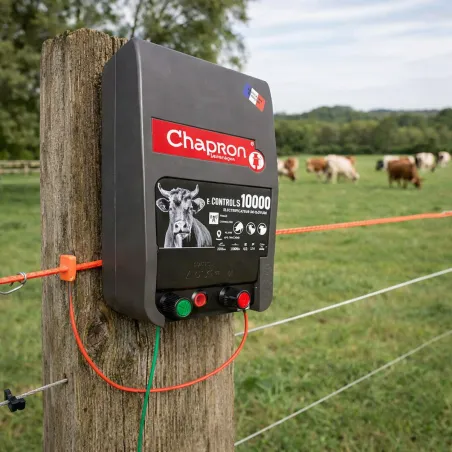 Électrificateur de clôture eCONTROL S 10000 - 200 km - 13500 V - Connecté
