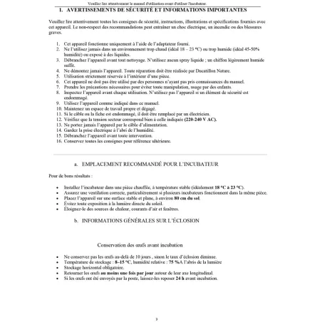 Couveuse automatique Couvitech SP-120 - 120 oeufs idéale débutant incubation