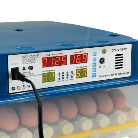 Couveuse automatique Couvitech SP-64 - 64 oeufs idéale débutant incubation