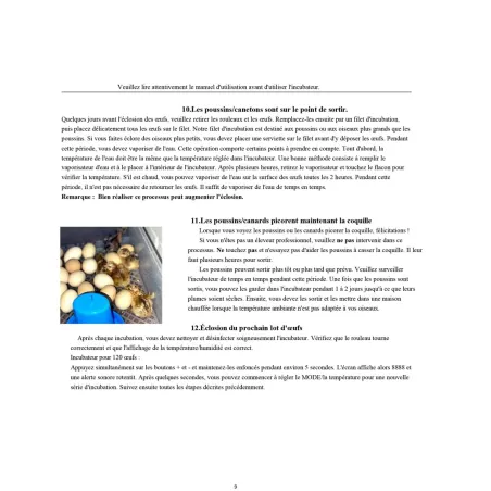 Couveuse automatique Couvitech SP-64 - 64 oeufs idéale débutant incubation