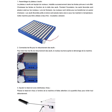 Couveuse automatique Couvitech PRO-136 - capacité 136 oeufs