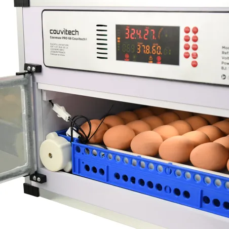 Couveuse automatique Couvitech PRO-68 - 68 oeufs