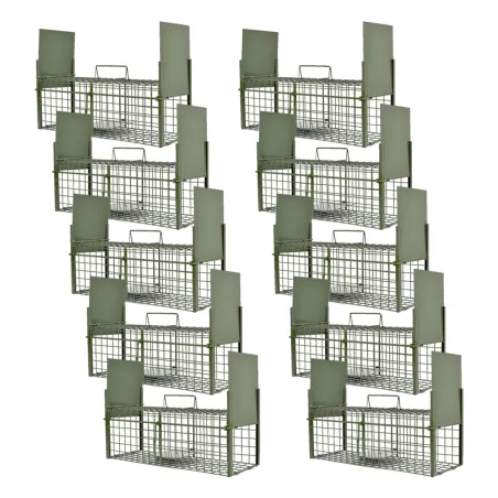 Lot de 10 Ratières de passage 2 entrées 50 X 18 X 18 cm
