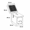 Électrificateur clôture solaire clôture Chapron-Lemenager Berger 30 - 15.000v