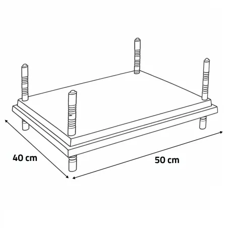 Panneau chauffant 52W