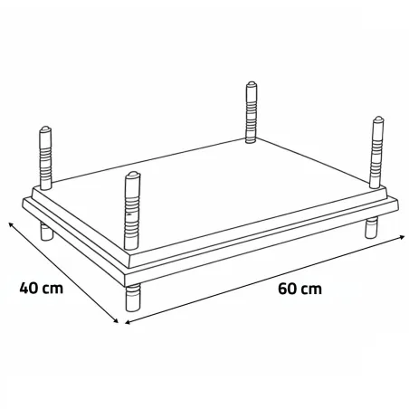  Panneau chauffant poussin 62 W